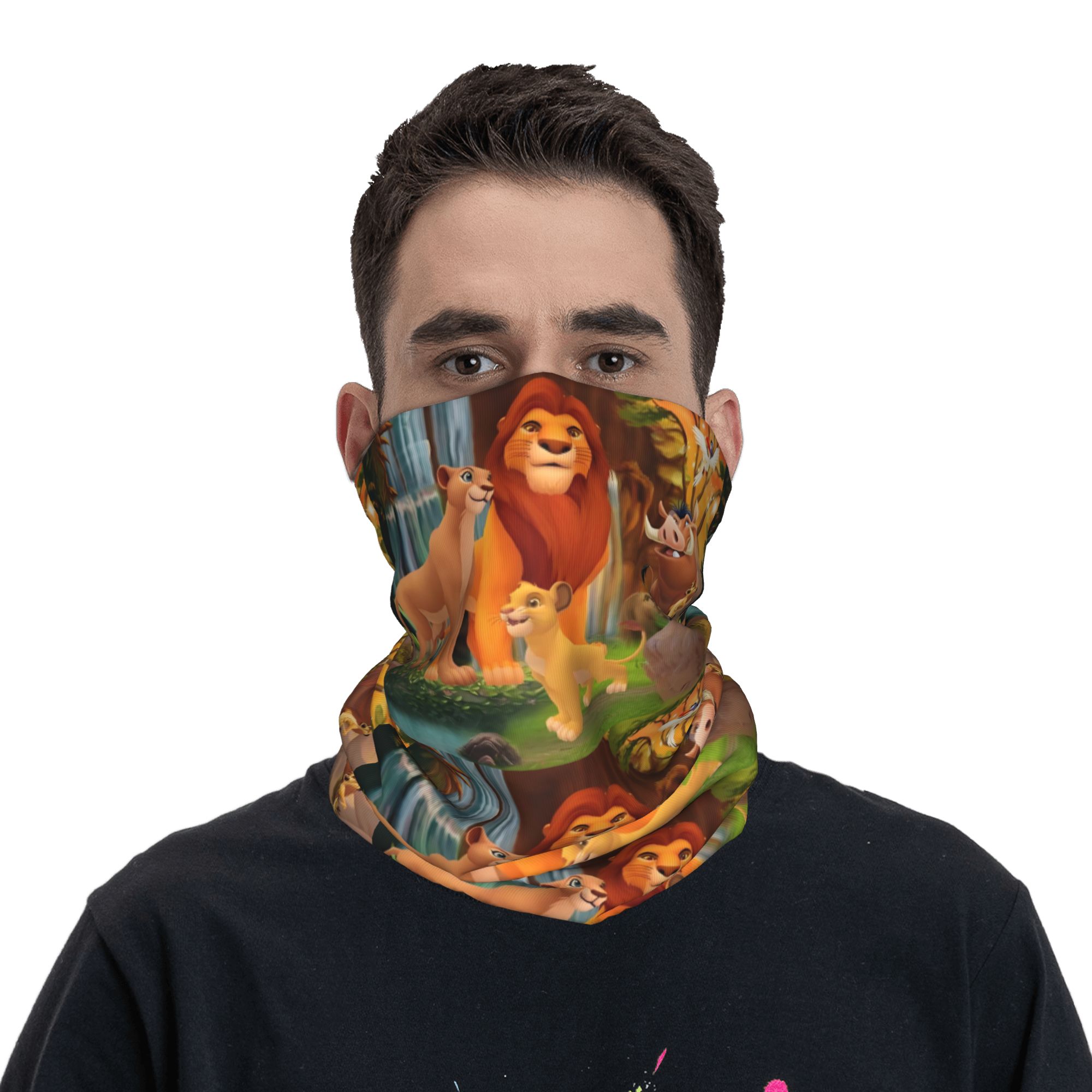カスタム L-Lions K-Kings バンダナ ネックウ - Neck Gaiter Face Cover のレビューと価格