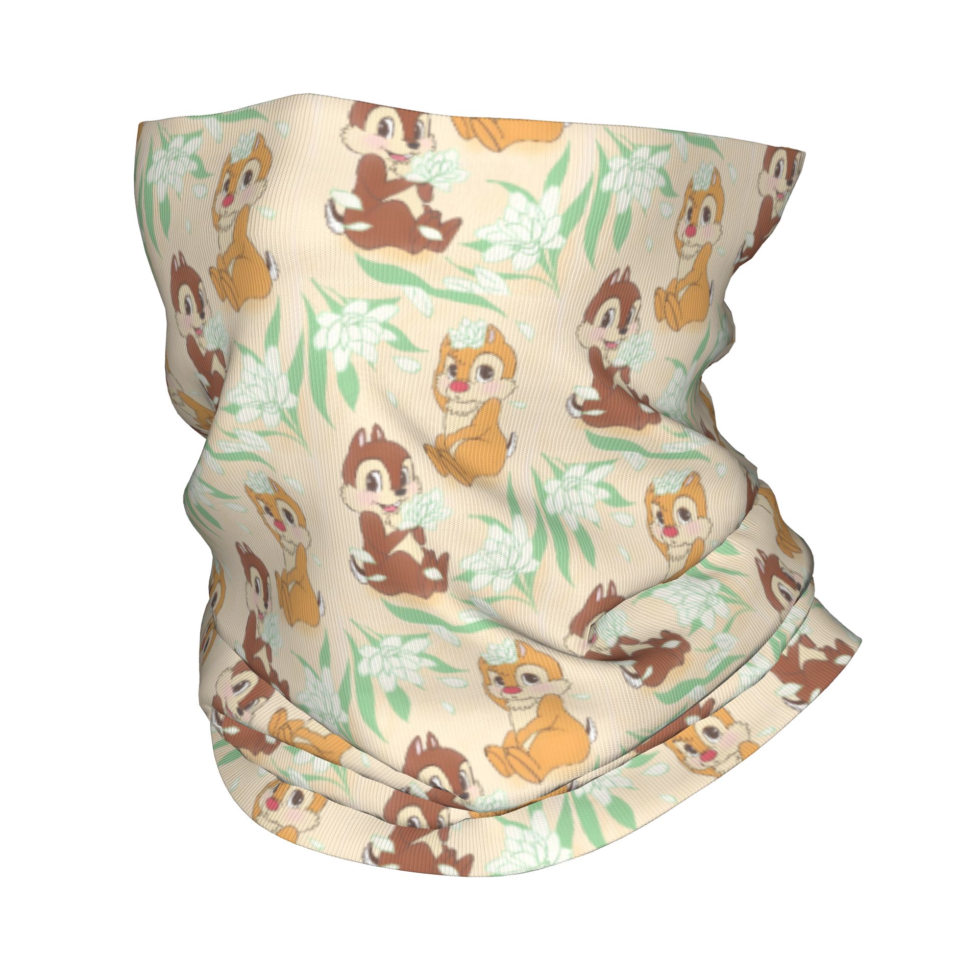 カスタムキュートC-チップとD-デールバンダナネックウォーマ - Neck Gaiter Face Cover のレビューと価格