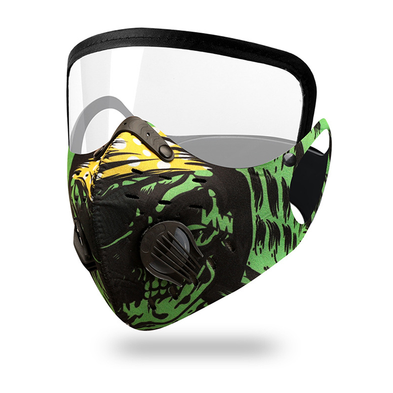 新しいサイクリングフェイスマスクアンチヘイズ防塵防風と暖かい - Anti Pollution Mask のレビューと価格