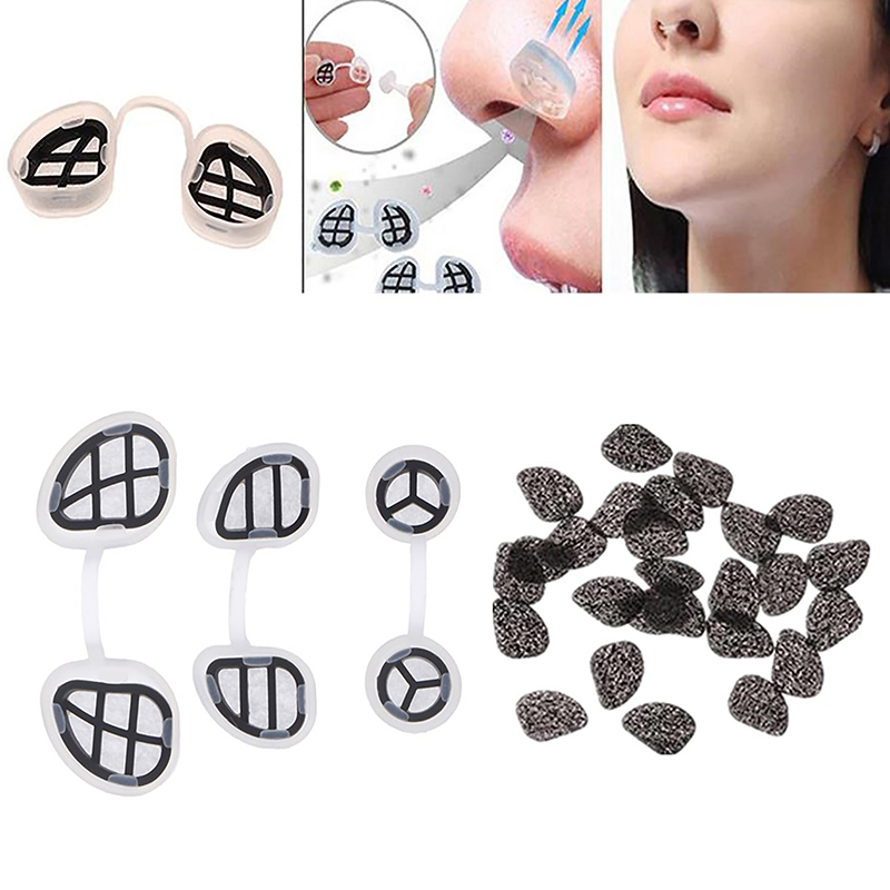 1PC 快適な鼻目に見えない鼻フィルター抗大気汚染花粉アレル - Anti Pollution Mask のレビューと価格