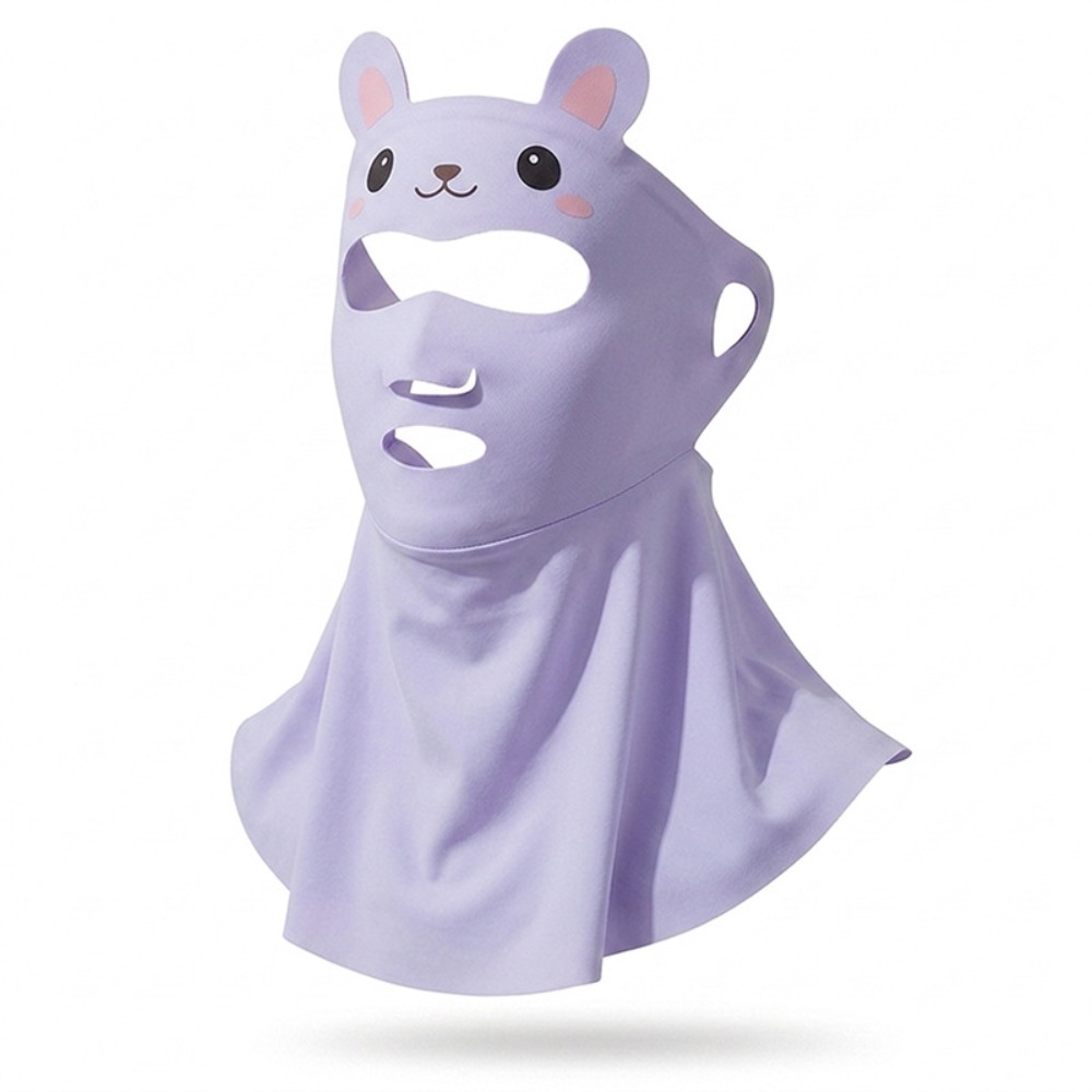 ウサギデザイン子供用日焼け止めマスク軽量薄型通気性抗紫外線フ - Kids Face Mask のレビューと価格